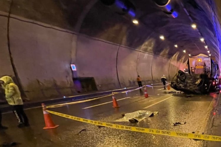 Bolu Dağı Tüneli’nde feci kaza: 1 ölü 6 yaralı