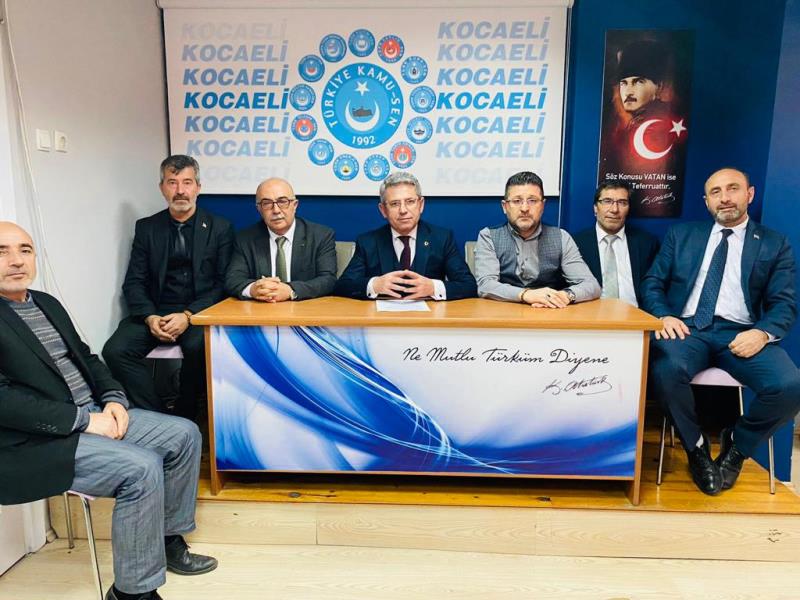 Türk Diyanet Vakıf- Sen Genel Başkan Yardımcılarından Kocaeli’ne ziyaret