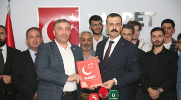 Saadet Partisinden Bursa Büyükşehir Belediye Başkanlığına aday