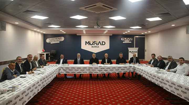 Saadet Partisi Bursa’dan MÜSİAD’a ziyaret
