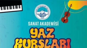 Kayseri’de Sanat Akademisi yaz kursları için kayıtlar başlıyor