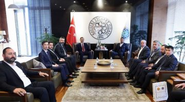 Kırgızistan Ankara Büyükelçisi’nden KTO’ya ziyaret