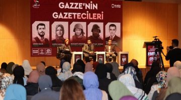 Konya’da “Gazze’nin Gazetecileri” konferansı