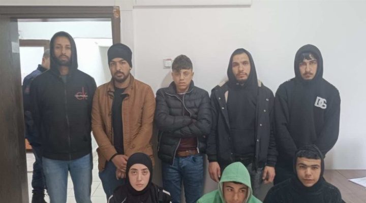 Edirne’de 11 göçmen yakalandı