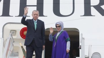 Cumhurbaşkanı Erdoğan Kazakistan’dan ayrıldı