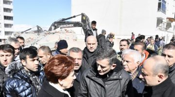 Akşener depremzedelerin sıkıntılarını dinledi