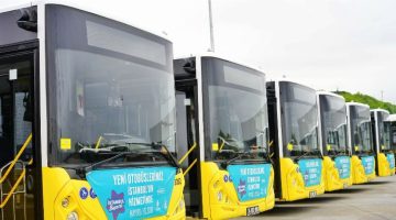 İstanbul’da yeni otobüsler sefere başladı