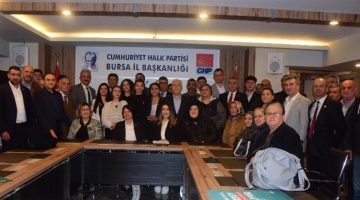 Bursa’da Gelecek’ten CHP’ye 750 katılım