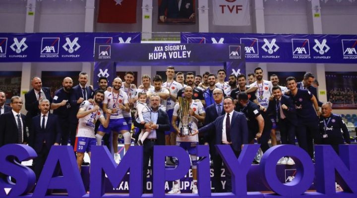 Halkbank Kupa Voley’de 9. kez şampiyon