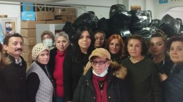 İYİ Parti İzmit’ten depremzedelere destek